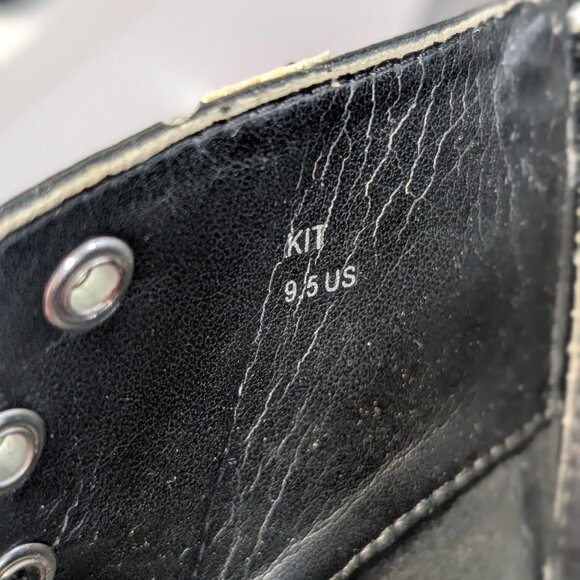 Paper Fox Kit Black and White Heels - Picture 8 of 11